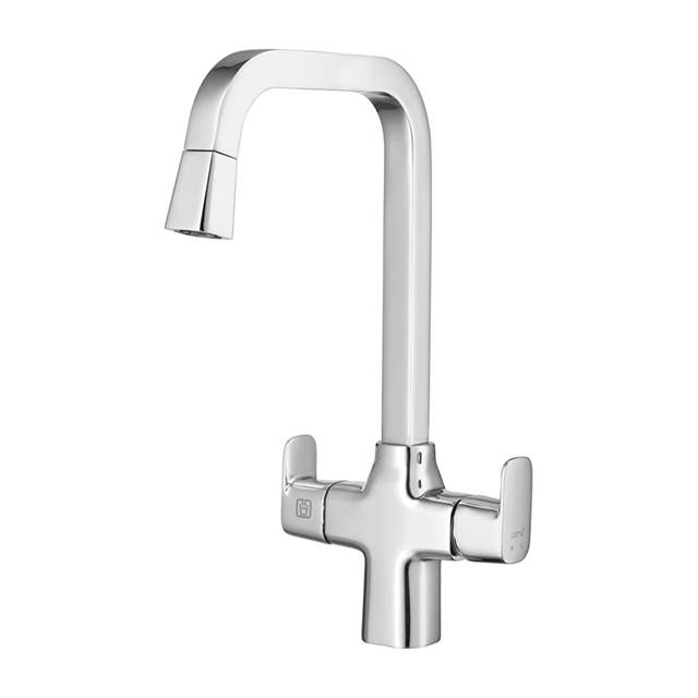Cotto CT2126A - Vòi rửa bát 3 đường nước (kết hợp bộ lọc 3M) Aqua Twins