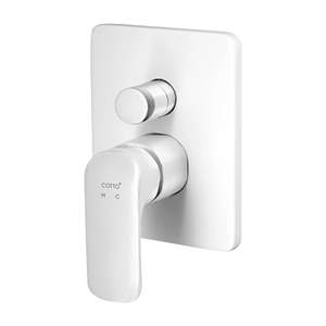 Cotto CT2145A#WH - Củ sen tắm nóng lạnh âm tường SCIROCCO