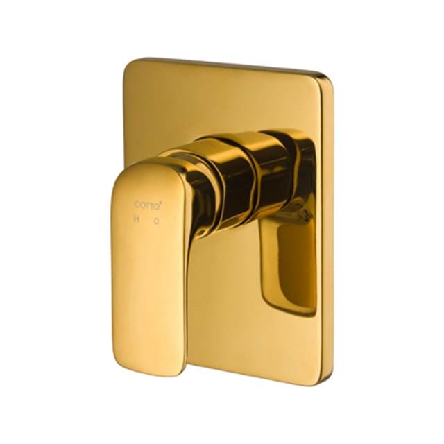 Cotto CT2146A#GR - Củ sen tắm nóng lạnh âm tường SCIROCCO