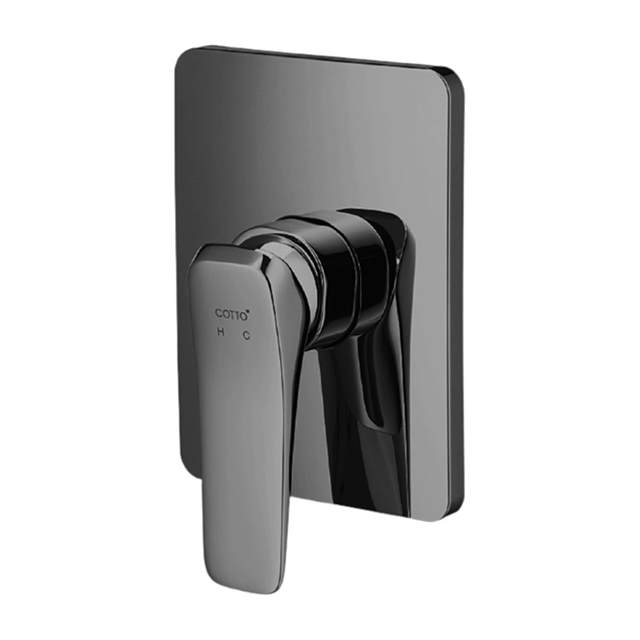 Cotto CT2303A#BL - Củ sen tắm nóng lạnh âm tường X-POSH