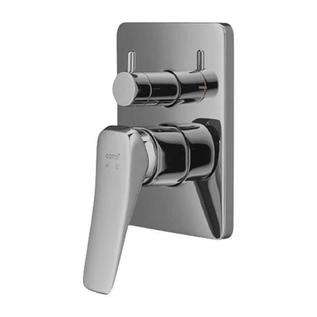 Cotto CT2304A#BN2 - Củ sen tắm nóng lạnh âm tường X-POSH