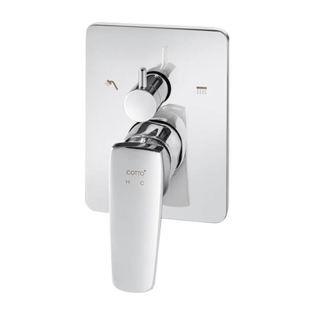 CT2323A - Củ sen tắm nóng lạnh âm tường COTTO ESSENTIA