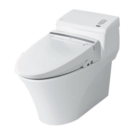 Bồn cầu 1 khối có nắp rửa điện tử INAX AC-1008R+CW-KB22AVN