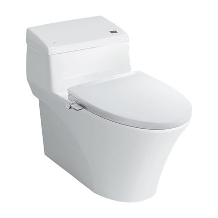 Bồn cầu 1 khối kết hợp nắp rửa cơ INAX AC-1017R+CW-S32VN