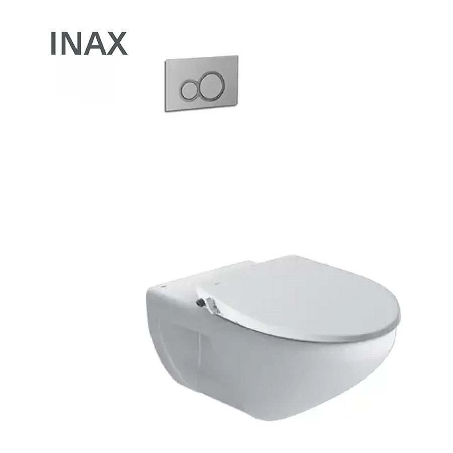 Bồn Cầu Treo Tường Nắp Rửa Cơ INAX AC-23P+CW-S15VN