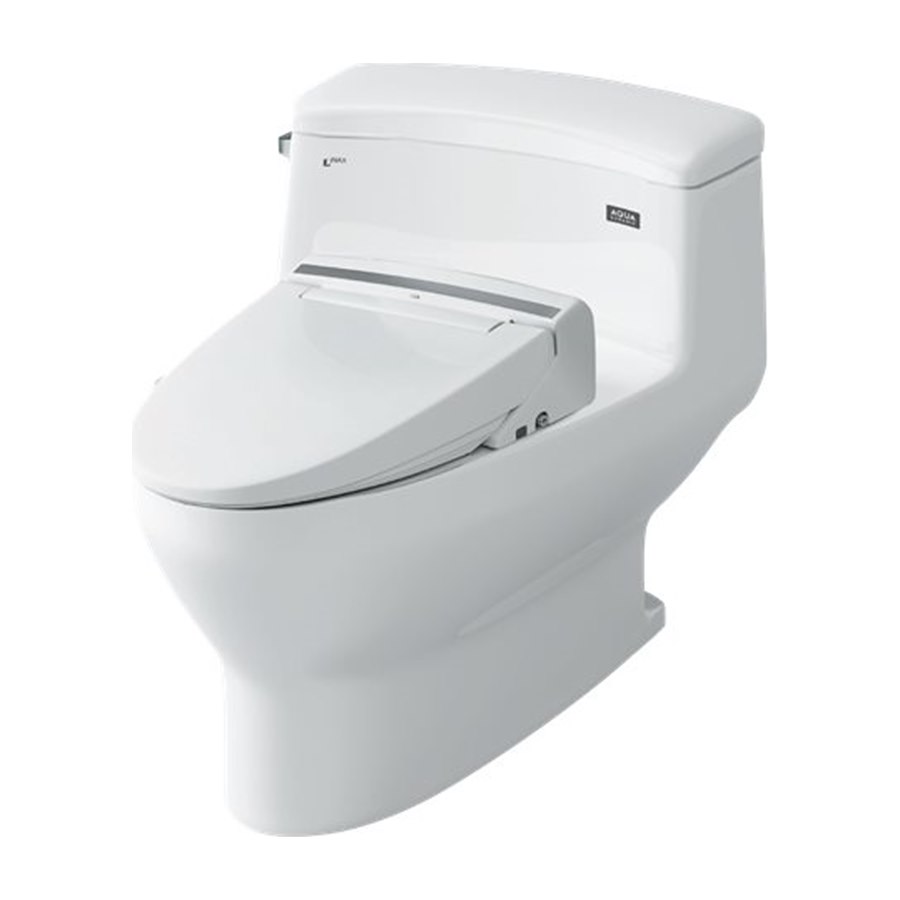Bồn cầu 1 khối kết hợp nắp rửa điện tửINAX AC-4005+CW-KB22AVN