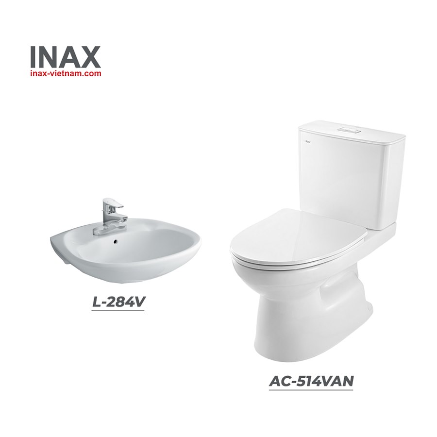Combo thiết bị vệ sinh INAX AC-514VAN+L-284V