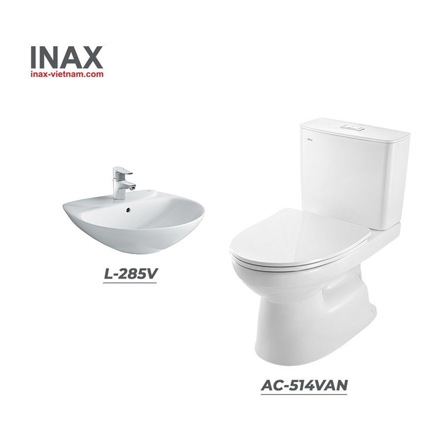 Combo thiết bị vệ sinh INAX AC-514VAN+L-285V