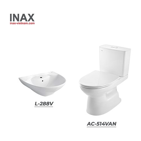 Combo thiết bị vệ sinh INAX AC-514VAN + L-288V