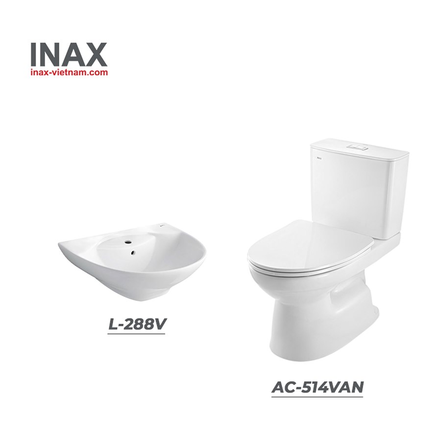 Combo thiết bị vệ sinh INAX AC-514VAN + L-288V