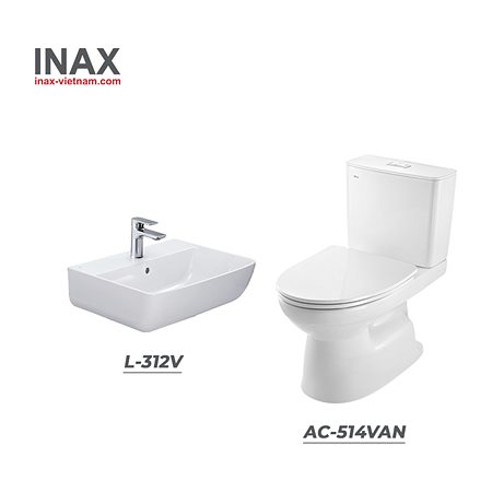Combo thiết bị vệ sinh INAX AC-514VAN+L-312V