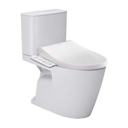 Bồn cầu 2 khối kết hợp nắp rửa điện tử INAX AC-602+CW-H18VN