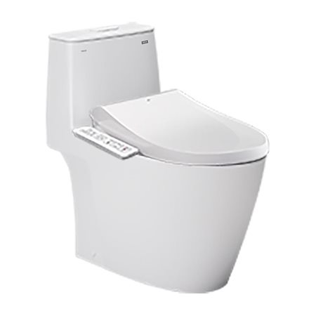 Bồn cầu 1 khối kết hợp nắp rửa điện tử INAX AC-902+CW-H18VN