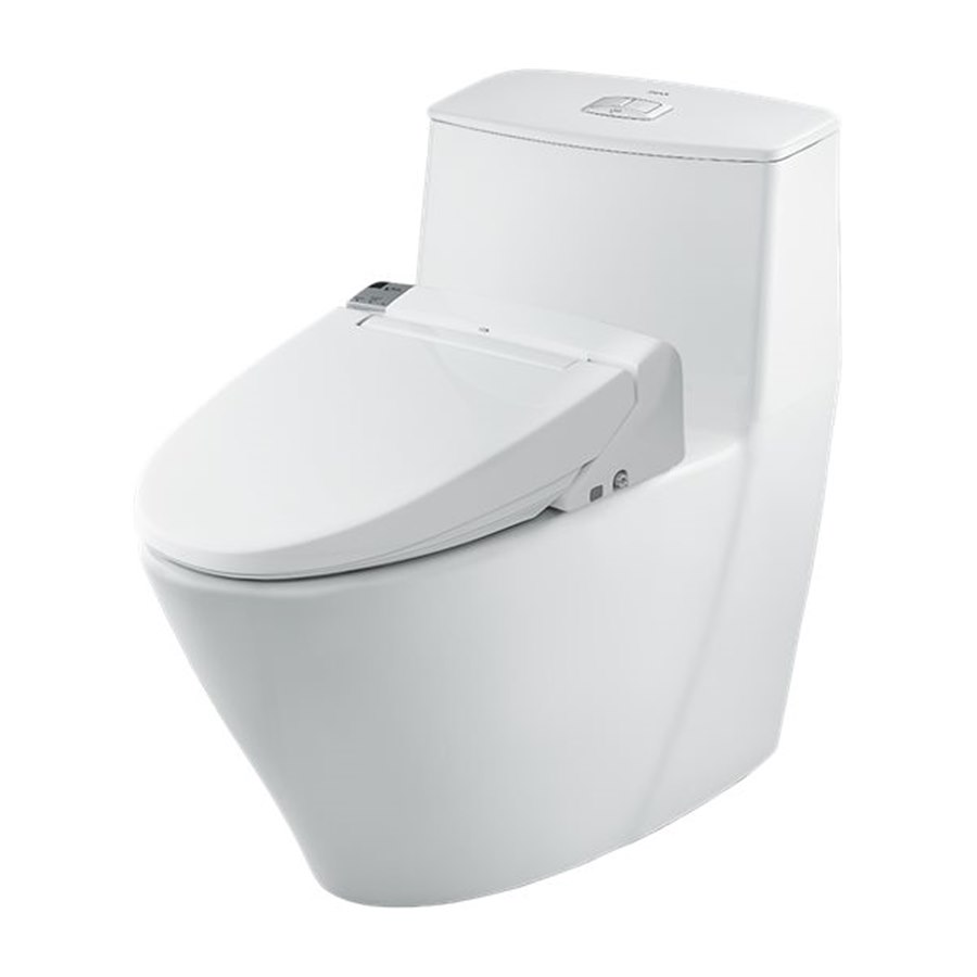 Bồn cầu 1 khối kết hợp nắp rửa điện tử INAX AC-919R+CW-KA22AVN