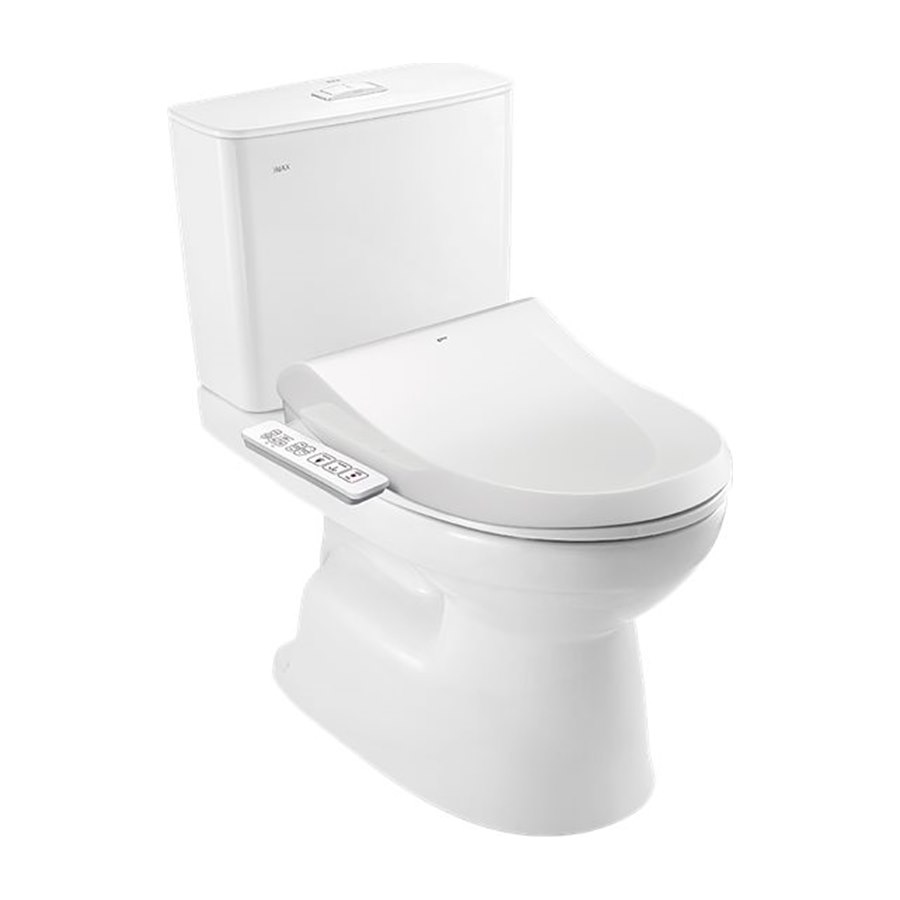Bồn cầu 2 khối kết hợp nắp rửa điện tử INAX C-514A+CW-H17VN