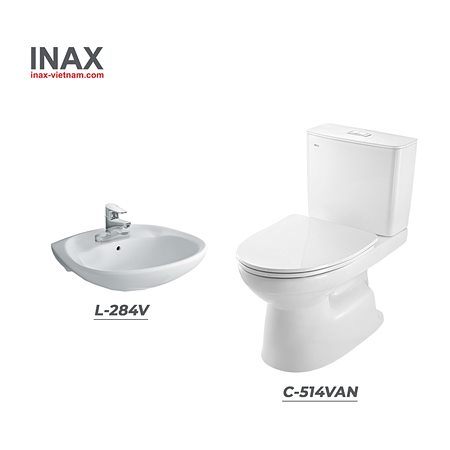 Combo thiết bị vệ sinh INAX C-514VAN+L-284V