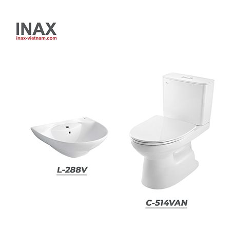 Combo thiết bị vệ sinh INAX C-514VAN + L-288V