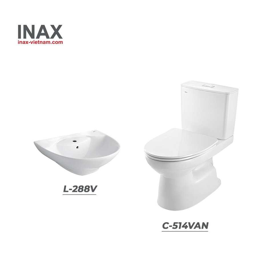Combo thiết bị vệ sinh INAX C-514VAN + L-288V