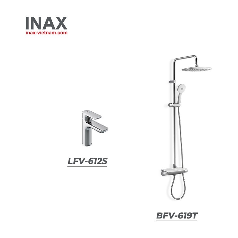 Combo thiết bị vệ sinh INAX LFV-612S + BFV-619T