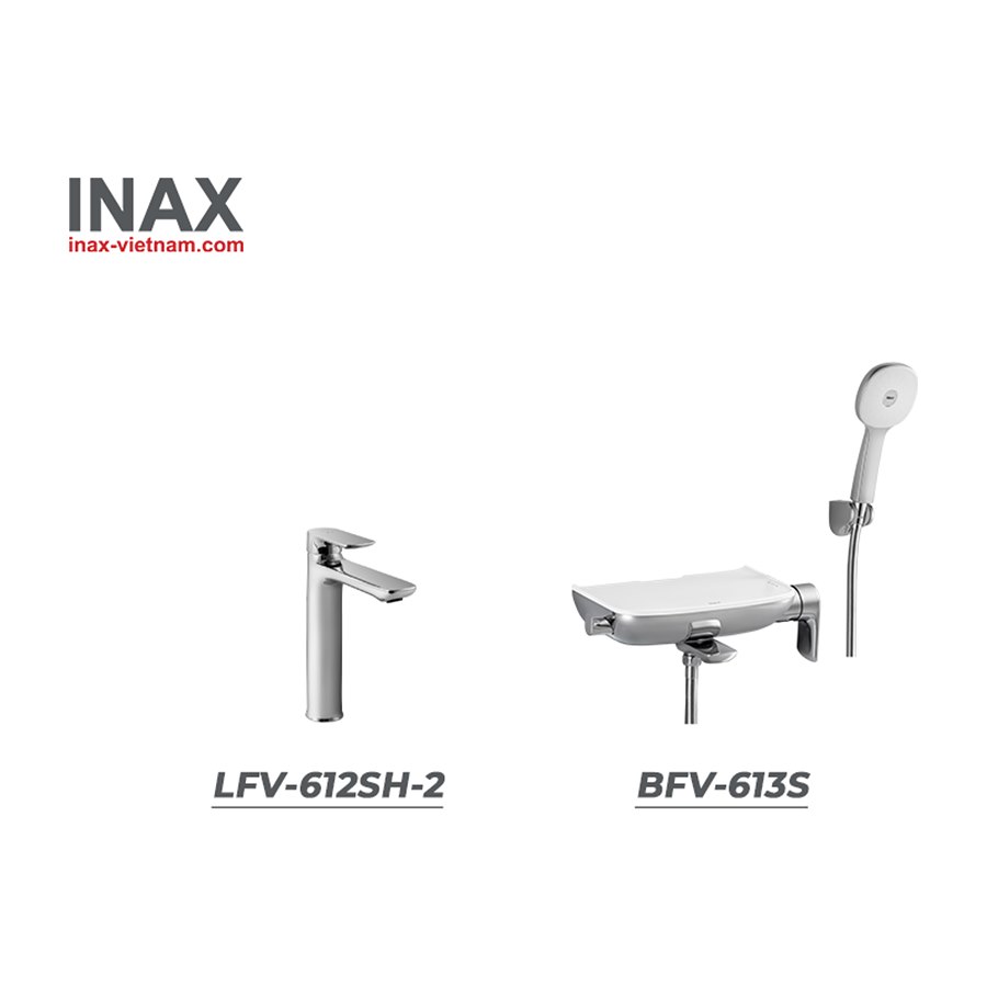 Combo thiết bị vệ sinh INAX LFV-612SH-2 + BFV-613S
