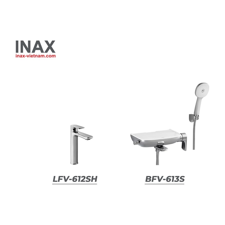 Combo thiết bị vệ sinh INAX LFV-612SH + BFV-613S