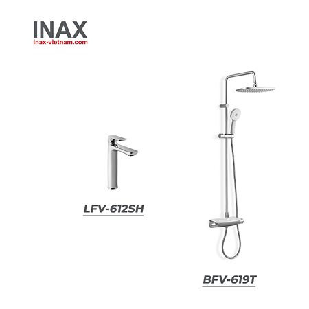 Combo thiết bị vệ sinh INAX LFV-612SH + BFV-619T