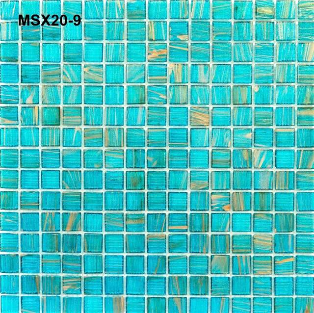 Gạch mosaic Gạch mosaic thủy tinh MSX20-8 30x30