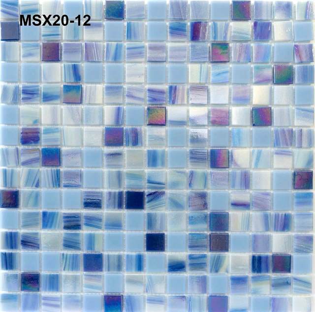 Gạch mosaic Gạch mosaic thủy tinh MSX20-12 30x30