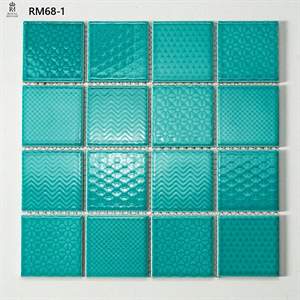 Gạch mosaic Gạch mosaic gốm RM68-1 30x30