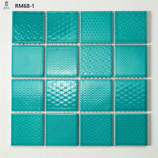 Gạch mosaic Gạch mosaic gốm RM68-1 30x30