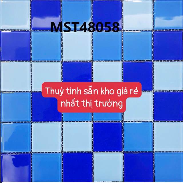 Gạch mosaic Gạch mosaic thủy tinh MST48058 – mẫu 2 30x30