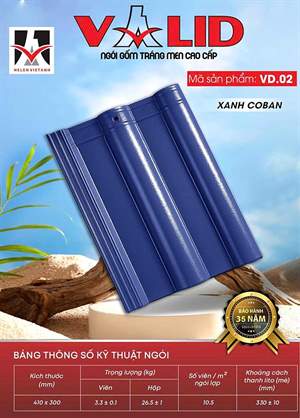 Ngói sóng Việt Anh – mẫu 5