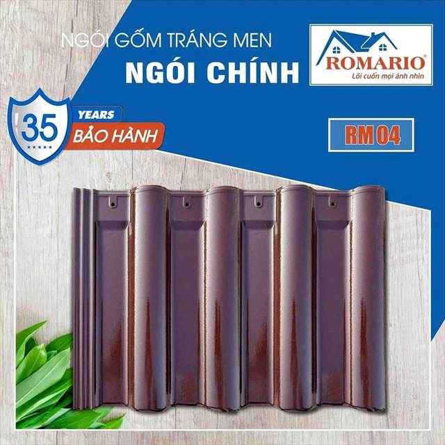 Ngói sóng Romario – mẫu 4