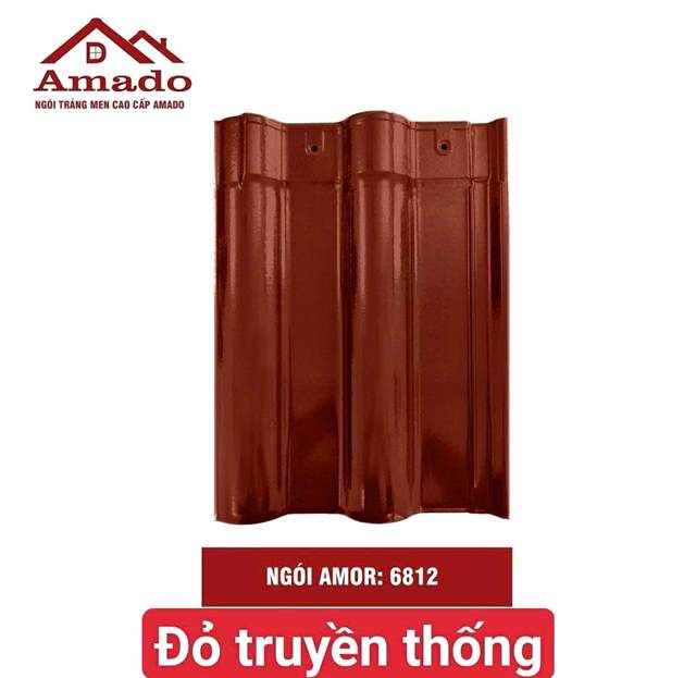 Ngói sóng Amado AMOR 2 vít – mẫu 1