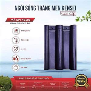Ngói sóng Kensei – mẫu 1