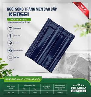 Ngói sóng Kensei – mẫu 5