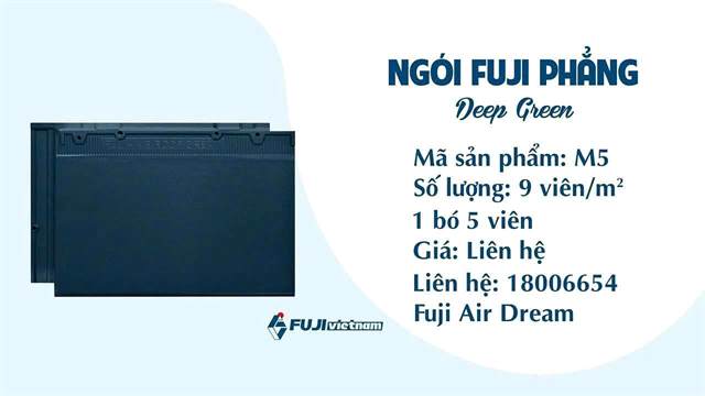 Ngói phẳng Fuji – mẫu 5
