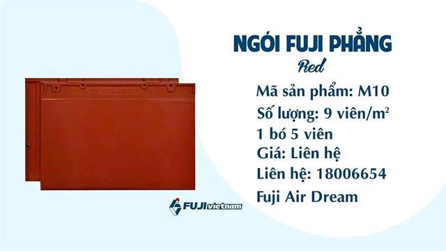 Ngói phẳng Fuji – mẫu 6