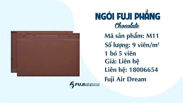 Ngói phẳng Fuji – mẫu 7