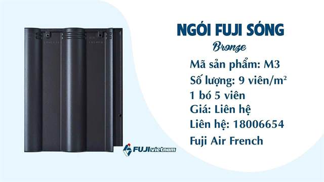 Ngói sóng Fuji – mẫu 1