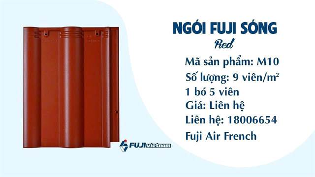 Ngói sóng Fuji – mẫu 4