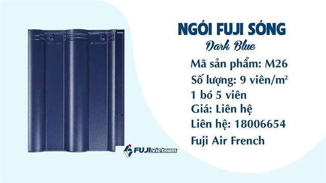 Ngói sóng Fuji – mẫu 6