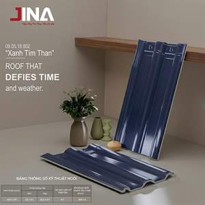 Ngói sóng Jina 2 vít – mẫu 1