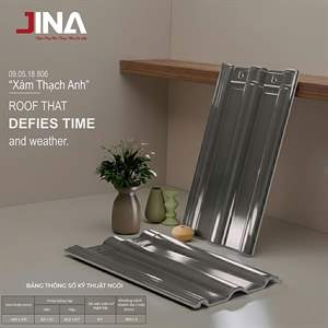 Ngói sóng Jina 2 vít – mẫu 3