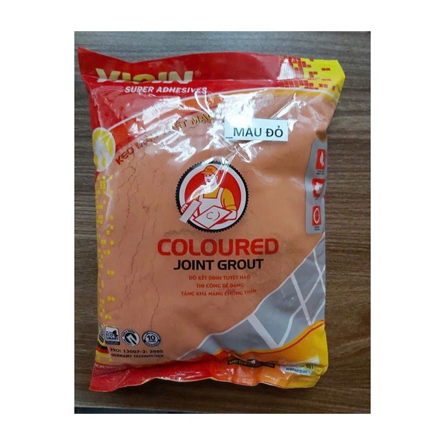 Bột chít mạch Vicin 1kg/túi màu đỏ