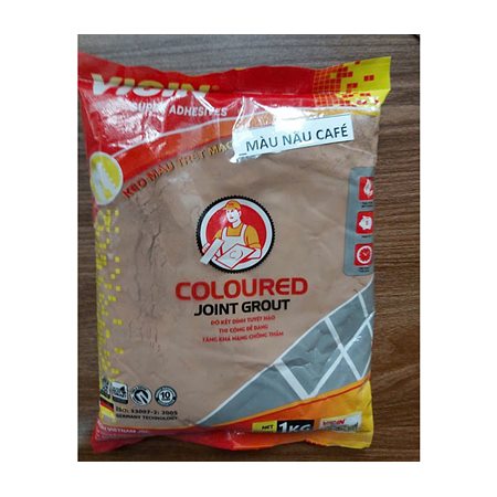 Bột chít mạch Vicin 1kg/túi màu nâu cafe