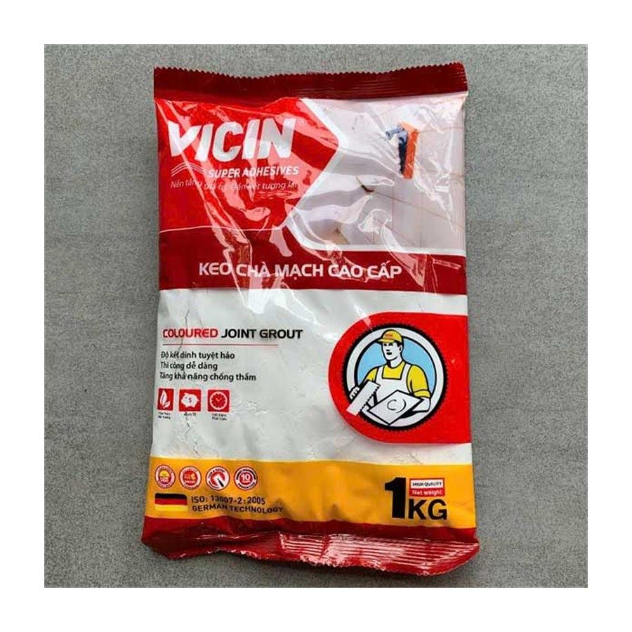 Bột chít mạch Vicin 1kg/túi màu trắng