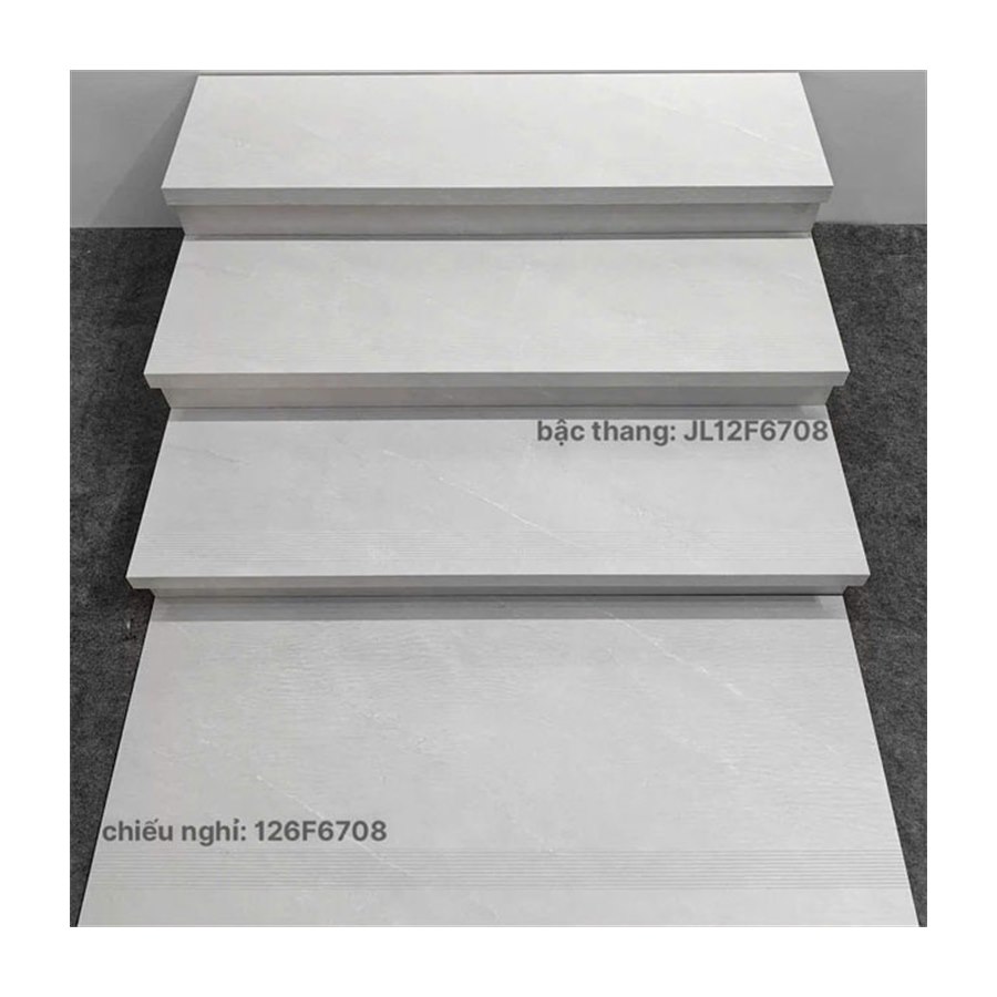 Gạch bậc cầu thang Trung Quốc 48x120 JL12F6708HP House