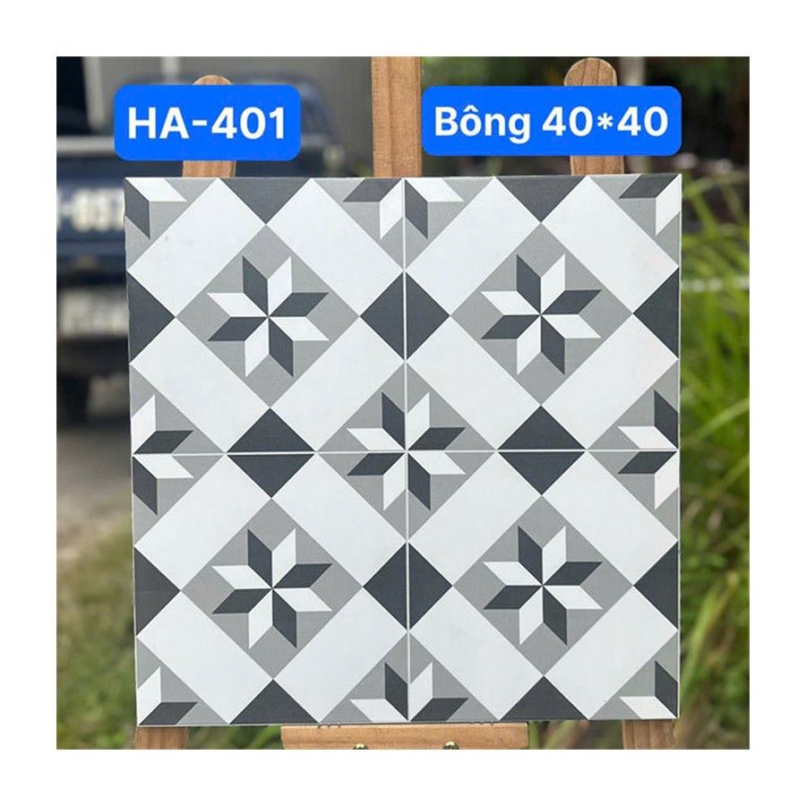 Gạch bông Viglacera 40x40 HA-401