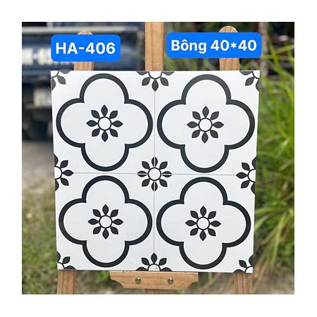 Gạch bông Viglacera 40x40 HA-406